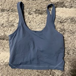 blue athletic top